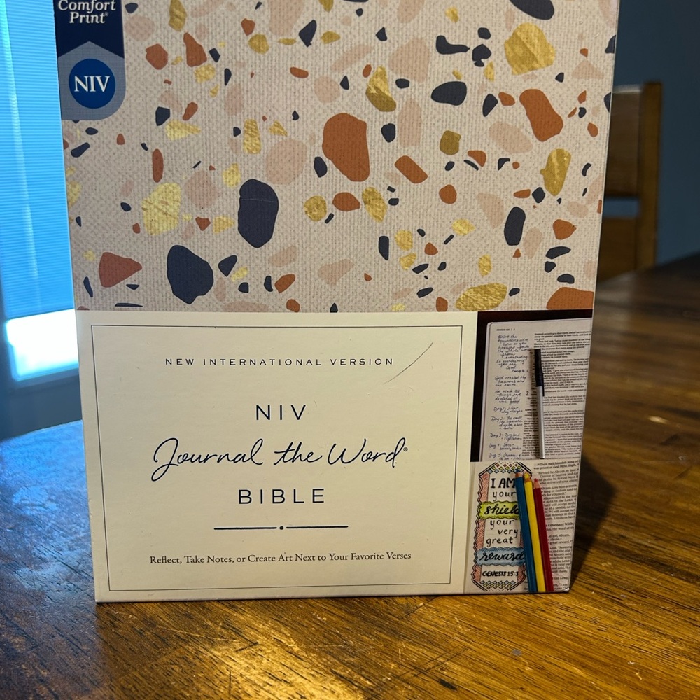 NEW NIV Journal the Word Bible